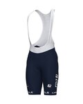 ALÉ Rövid kerékpáros nadrág kantárral - GROUPAMA FDJ 2023 - kék