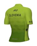 ALÉ Rövid ujjú kerékpáros mez - SLOVENIA NATIONAL 23 - zöld