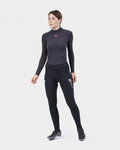 ALÉ Hosszú kerékpáros nadrág kantár nélkül - ESSENTIAL LADY WNT - fekete