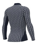 ALÉ Hosszú ujjú kerékpáros póló - INTIMO CUBES - kék
