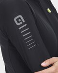 ALÉ Hosszú ujjú kerékpáros mez - R-EV1 WARM RACE - fekete