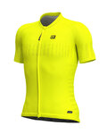 ALÉ Rövid ujjú kerékpáros mez - COOLING - sárga