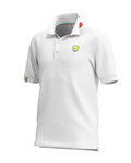 ALÉ Rövid ujjú kerékpáros póló - POLO  - fehér