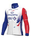 ALÉ Kerékpáros dzseki béléssel - GROUPAMA FDJ 2022 - piros/kék/fehér