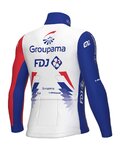 ALÉ Kerékpáros dzseki béléssel - GROUPAMA FDJ 2022 - piros/kék/fehér