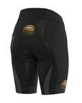 ALÉ Rövid kerékpáros nadrág kantár nélkül - LIPS LADY - arany/fekete
