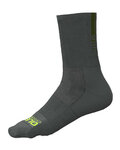 ALÉ Klasszikus kerékpáros zokni - GREEN - szürke