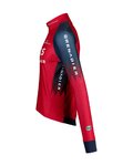 BIORACER Kerékpáros dzseki béléssel - INEOS GRENADIERS 2023 ICON TEMPEST RACE - kék/piros