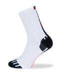 BIOTEX Klasszikus kerékpáros zokni - THERMOLITE - fehér/fekete