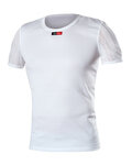 BIOTEX Rövid ujjú kerékpáros póló - WINDPROOF - fehér