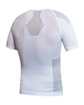 BIOTEX Rövid ujjú kerékpáros póló - BIOFLEX RAGLAN - fehér/szürke