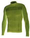 BIOTEX Hosszú ujjú kerékpáros póló - 3D TURTLENECK - zöld