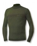 BIOTEX Hosszú ujjú kerékpáros póló - 3D TURTLENECK - zöld