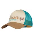 BUFF Kerékpáros sapka - TRUCKER LASALA - barna/kék
