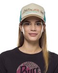 BUFF Kerékpáros sapka - TRUCKER LASALA - barna/kék