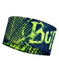 BUFF Kerékpáros fejpánt - COOLNET UV+® WIDE - sárga/kék
