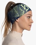 BUFF Kerékpáros fejpánt - COOLNET UV+® WIDE - sárga/kék