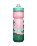 CAMELBAK Kerékpáros palack vízre - PODIUM® CHILL - zöld/rózsaszín