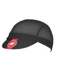 CASTELLI Kerékpáros sapka - A/C - fekete