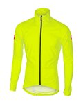 CASTELLI Kerékpáros vízálló esőkabát - EMERGENCY RAIN - sárga