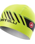 CASTELLI Kerékpáros sapka - ARRIVO 3 THERMO - sárga