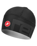 CASTELLI Kerékpáros sapka - VIVA 2 THERMO - fekete