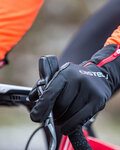 CASTELLI Kerékpáros kesztyű hosszú ujjal - SPETTACOLO ROS - fekete