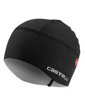 CASTELLI Kerékpáros sapka - PRO THERMAL W - fekete