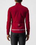CASTELLI Kerékpáros dzseki béléssel - GO WINTER - piros