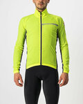 CASTELLI Kerékpáros szélálló dzseki - SQUADRA STRECH - sárga