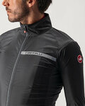 CASTELLI Kerékpáros szélálló dzseki - SQUADRA STRECH - fekete