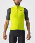 CASTELLI Kerékpáros mellény - PRO THERMAL MID - sárga