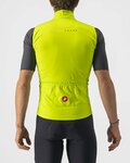 CASTELLI Kerékpáros mellény - PRO THERMAL MID - sárga