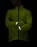 CASTELLI Kerékpáros vízálló esőkabát - EMERGENCY RAIN 2 - sárga
