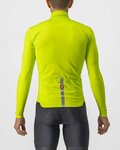 CASTELLI Hosszú ujjú kerékpáros mez - PRO THERMAL - sárga