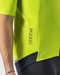 CASTELLI Rövid ujjú kerékpáros mez - GABBA ROS 2 - sárga