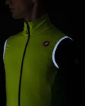 CASTELLI Kerékpáros mellény - PERFETTO ROS 2 - sárga