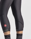 CASTELLI 3/4-es kerékpáros nadrág kantár nélkül - VELOCISSIMA THERM W - fekete