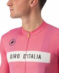 CASTELLI Rövid ujjú kerékpáros mez - GIRO D'ITALIA 2024 - rózsaszín