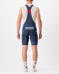 CASTELLI Rövid kerékpáros nadrág kantárral - SOUDAL QUICK-STEP 23 - kék