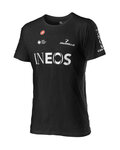 CASTELLI Rövid ujjú kerékpáros póló - TEAM INEOS 2020 - fekete