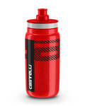 CASTELLI Kerékpáros palack vízre - FLY TEAM 550 ML - piros