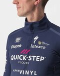CASTELLI Kerékpáros dzseki béléssel - QUICK-STEP 2022 - kék