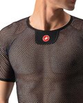 CASTELLI Rövid ujjú kerékpáros póló - CORE MESH 3 - fekete