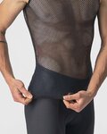CASTELLI Ujjatlan kerékpáros póló - CORE MESH 3 - fekete