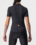 CASTELLI Rövid ujjú kerékpáros mez - PROMESSA J. LADY - fekete