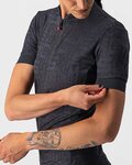 CASTELLI Rövid ujjú kerékpáros mez - PROMESSA J. LADY - fekete