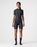 CASTELLI Rövid ujjú kerékpáros mez - PROMESSA J. LADY - fekete