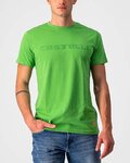 CASTELLI Rövid ujjú kerékpáros póló - SPRINTER TEE - zöld