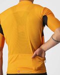 CASTELLI Rövid ujjú kerékpáros mez - ENDURANCE ELITE - narancssárga